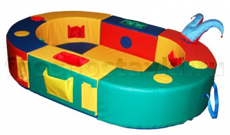 Манеж овальный 180х120х25 сантиметров - fgospostavki.ru - Обнинск