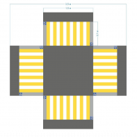 Имитация четырехстороннего перекрестка 5,5*4,5 м - fgospostavki.ru - Обнинск
