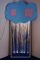 Зеркальное панно с фиброоптическими нитями «Разноцветный дождь» - fgospostavki.ru - Обнинск