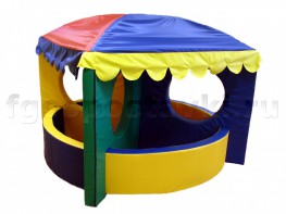 Сухой бассейн-трансформер "Карусель" 6 элементов с шариками - fgospostavki.ru - Обнинск