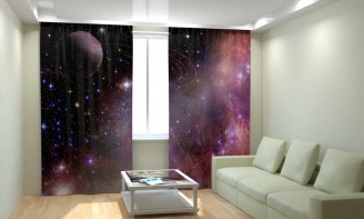 Комплект светонепроницаемых штор "Венера" - fgospostavki.ru - Обнинск