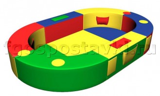 Манеж овальный 150х100х30 сантиметров - fgospostavki.ru - Обнинск