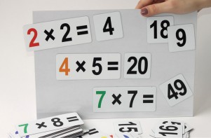 Набор магнитных карточек "Таблица умножения" - fgospostavki.ru - Обнинск