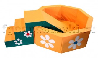 Бассейн "Ромашка" восьмигранный со ступенькой - fgospostavki.ru - Обнинск