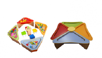 Детский тактильный песочный комплекс "Ромашка" - fgospostavki.ru - Обнинск