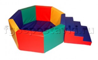 Сухой бассейн восьмигранный с лесенкой - fgospostavki.ru - Обнинск