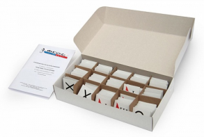 Модель-аппликация "Генетика групп крови" (раздаточный материал из 15 комплектов по 24 карты) - fgospostavki.ru - Обнинск