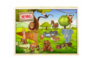 Интерактивная светозвуковая панель «Зверинец» - fgospostavki.ru - Обнинск