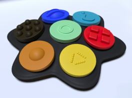 Полностью тактильный коммуникатор 7-кнопочный многоуровневый - fgospostavki.ru - Обнинск