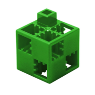 Кубик-основание зеленый 20х20 Artec - fgospostavki.ru - Обнинск