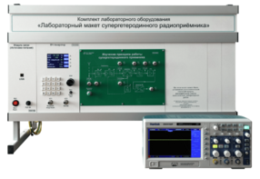 Комплект лабораторного оборудования «Лабораторный макет супергетеродинного радиоприёмника»  - fgospostavki.ru - Обнинск