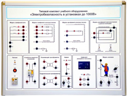 Типовой комплект учебного оборудования «Электробезопасность в установках до 1000 В»  - fgospostavki.ru - Обнинск