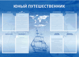 Стенд-уголок "Юный путешественник" - fgospostavki.ru - Обнинск