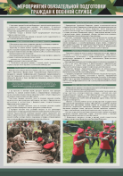 Стенд "Мероприятия обязательной подготовки граждан к военной службе" - fgospostavki.ru - Обнинск