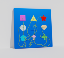 Тактильно-развивающая панель «Геометрия» - fgospostavki.ru - Обнинск