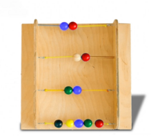 Тактильно-развивающая панель с текстурами и радужными шариками - fgospostavki.ru - Обнинск