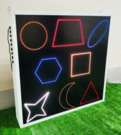 Панель интерактивная со светящимися цветными фигурами - fgospostavki.ru - Обнинск