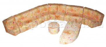 Угловая мебель "Солнышко-4" ВИК (12 элементов) - fgospostavki.ru - Обнинск