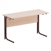 Стол ученический двухместный на круглой трубе - fgospostavki.ru - Обнинск