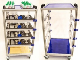 Мобильная стойка для хранения наборов ГИА по химии - fgospostavki.ru - Обнинск