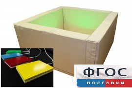 Сухой бассейн интерактивный с клавишами управления (150х150х66 сантиметров) - fgospostavki.ru - Обнинск