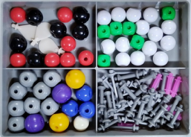 Комплект моделей атомов для составления моделей молекул со стержнями лабораторный - fgospostavki.ru - Обнинск