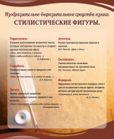 Стенд "Стилистические фигуры" Вариант 2 - fgospostavki.ru - Обнинск