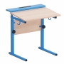 Стол ученический с наклоном столешницы (0-15°) на прямоугольной трубе - fgospostavki.ru - Обнинск