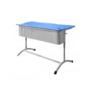 Школьный двухместный стол с перфорированным экраном - fgospostavki.ru - Обнинск