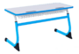 Парта SMARTY двухместная регулируемая по высоте с антивандальной кромкой - fgospostavki.ru - Обнинск