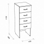 Шкаф библиотечный для читательских формуляров - fgospostavki.ru - Обнинск