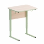 Стол ученический регулируемый (одноместный) на прямоугольной трубе - fgospostavki.ru - Обнинск